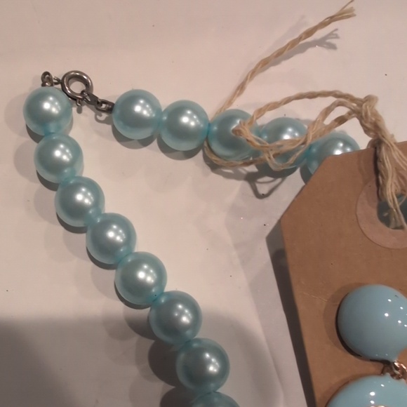 Pastel Blue Spring Jewelry Set - Picture 4 of 4